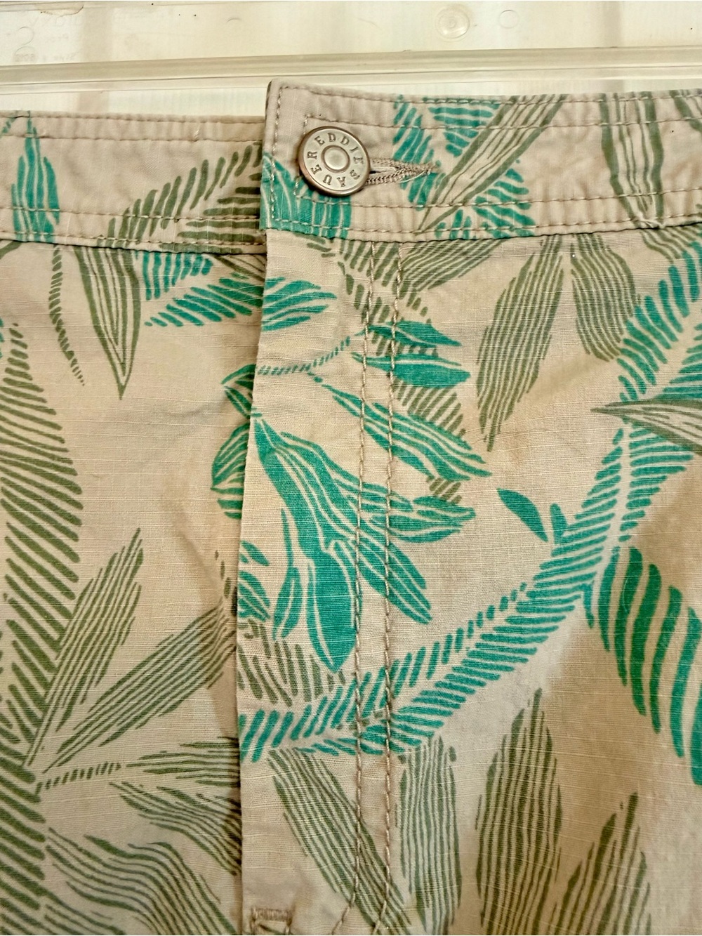 Women’s Eddie Bauer Tropical Floral A-Line Skirt - Size 12 - Cotton/Spandex - Picture 4 of 13